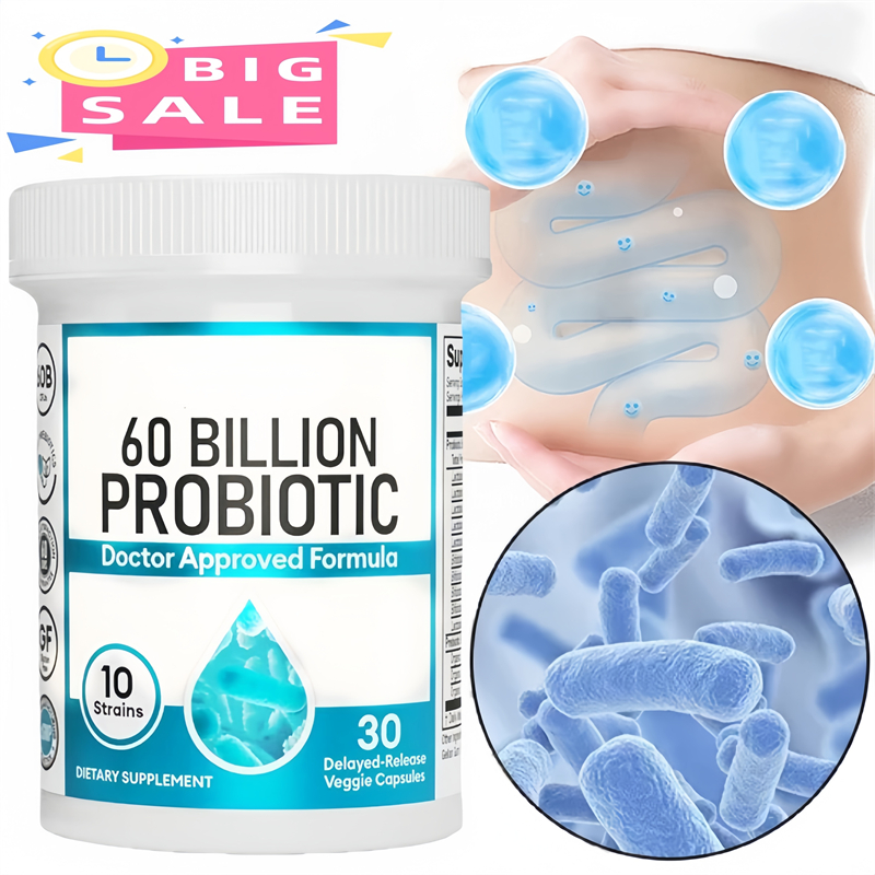 Probiotic 60 Billion - Probiotics 60 Billion CFU Capsules 10