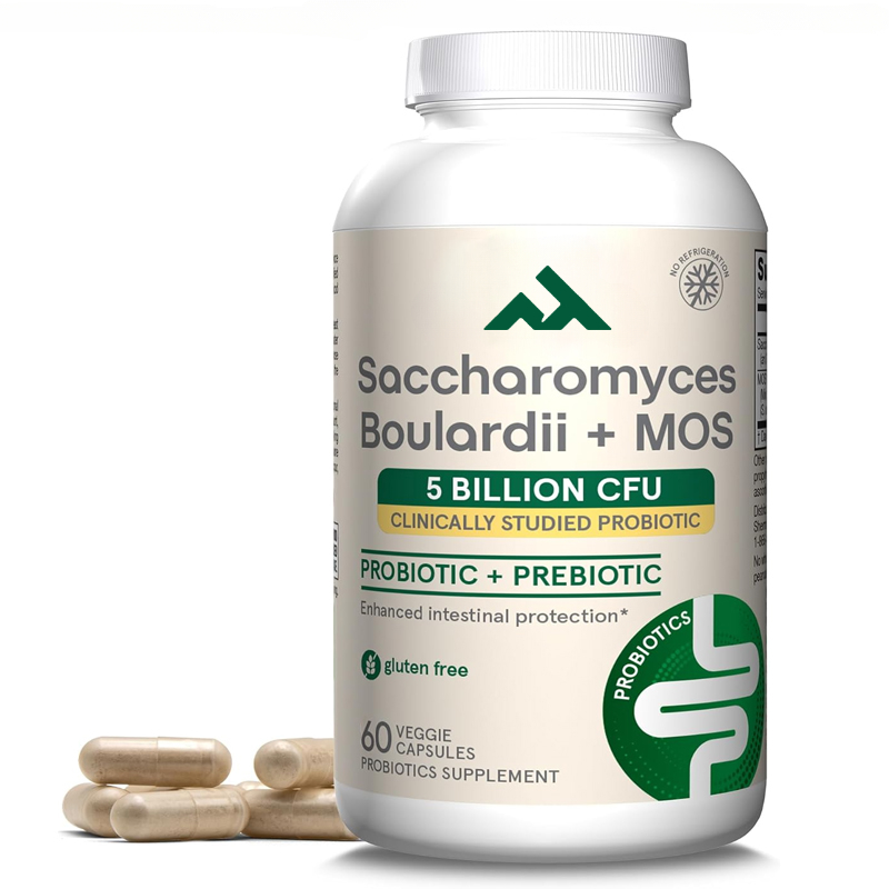 Probiotic 60 Billion - Probiotics+MOS 5 Billion Colony Units Probiotic