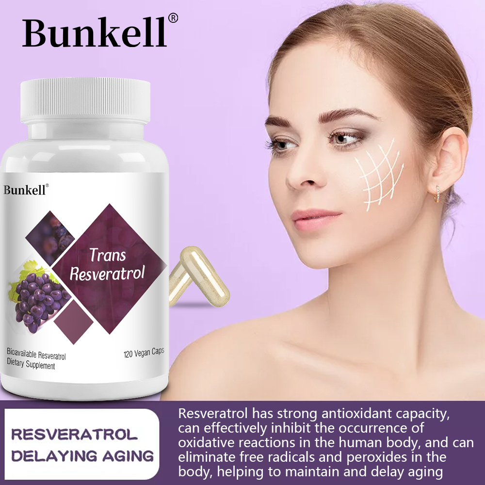 Trans-Resveratrol 120mg Capsul - Resveratrol Capsule Anti Aging incelemesi ve fiyatı