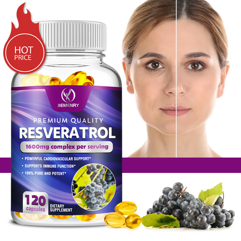 Resveratrol Capsules - Support - Resveratrol Capsule Anti Aging incelemesi ve fiyatı