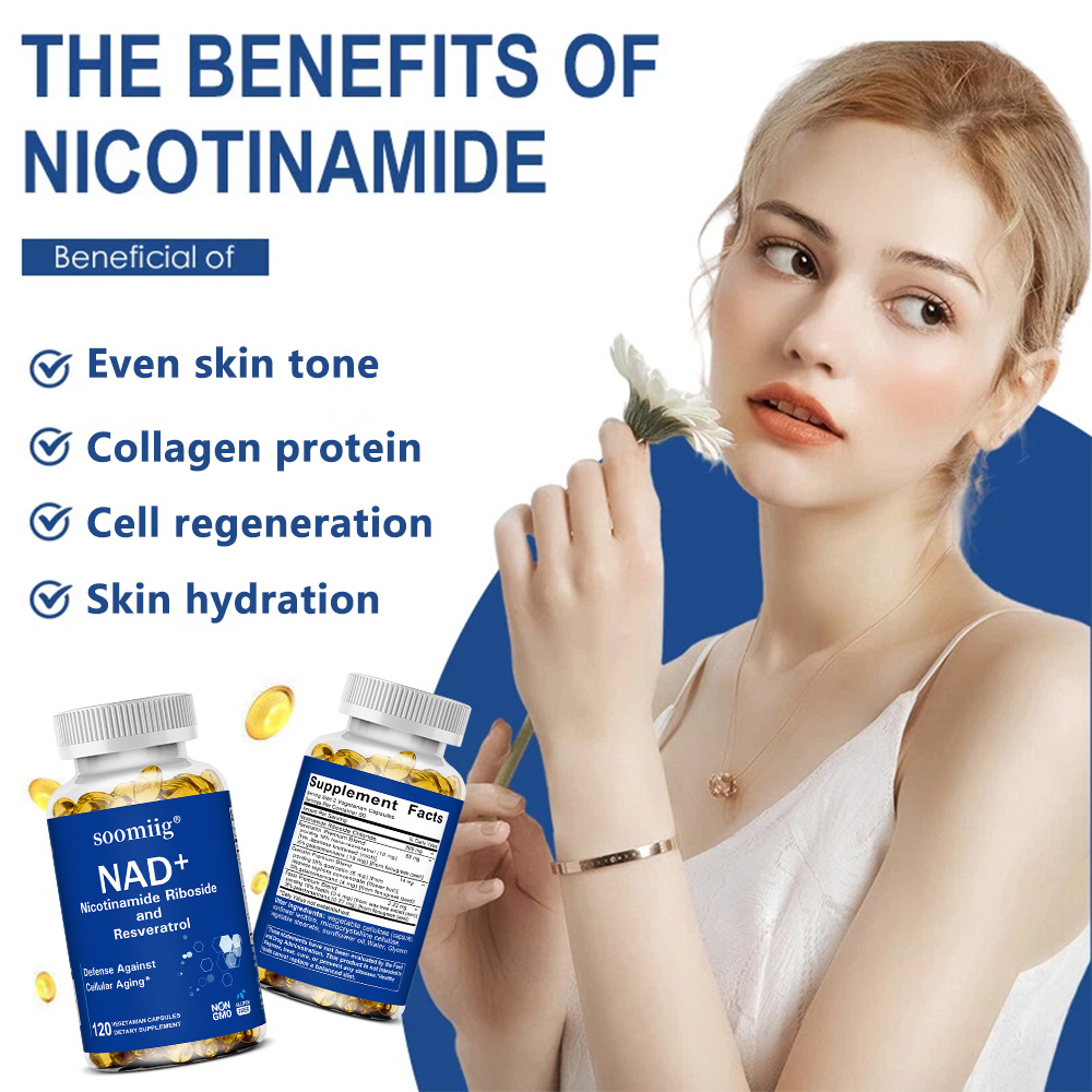 NAD Supplement - with Nicotina - Resveratrol Capsule Anti Aging incelemesi ve fiyatı