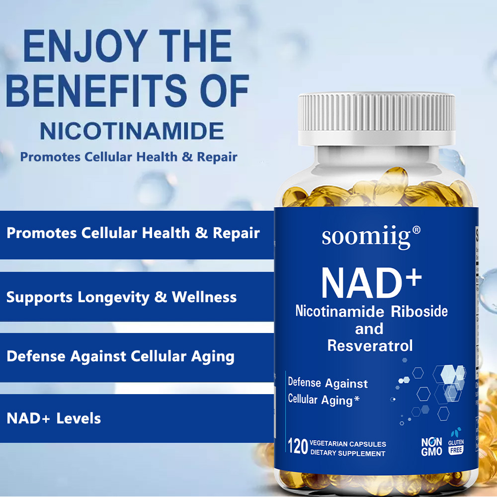 NAD Supplement - with Nicotina - Resveratrol Capsule Anti Aging incelemesi ve fiyatı