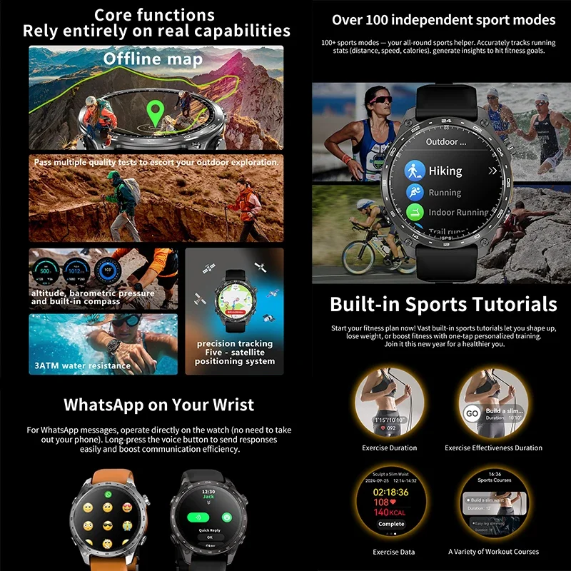 2026 New Men Smart Watch with  - Nutrition Gym incelemesi ve fiyatı