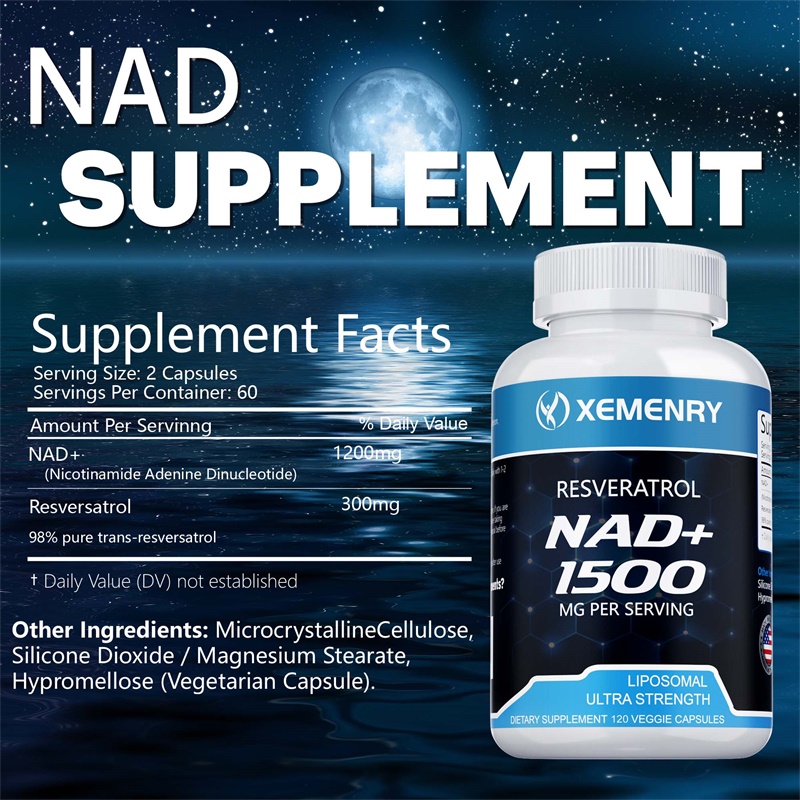 NAD+ Supplements - Contains Re - Resveratrol Capsule Anti Aging incelemesi ve fiyatı