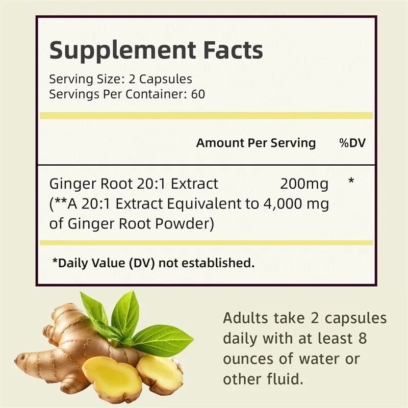 Ginger Root Capsules - Promote - Nutrition And Exercise incelemesi ve fiyatı