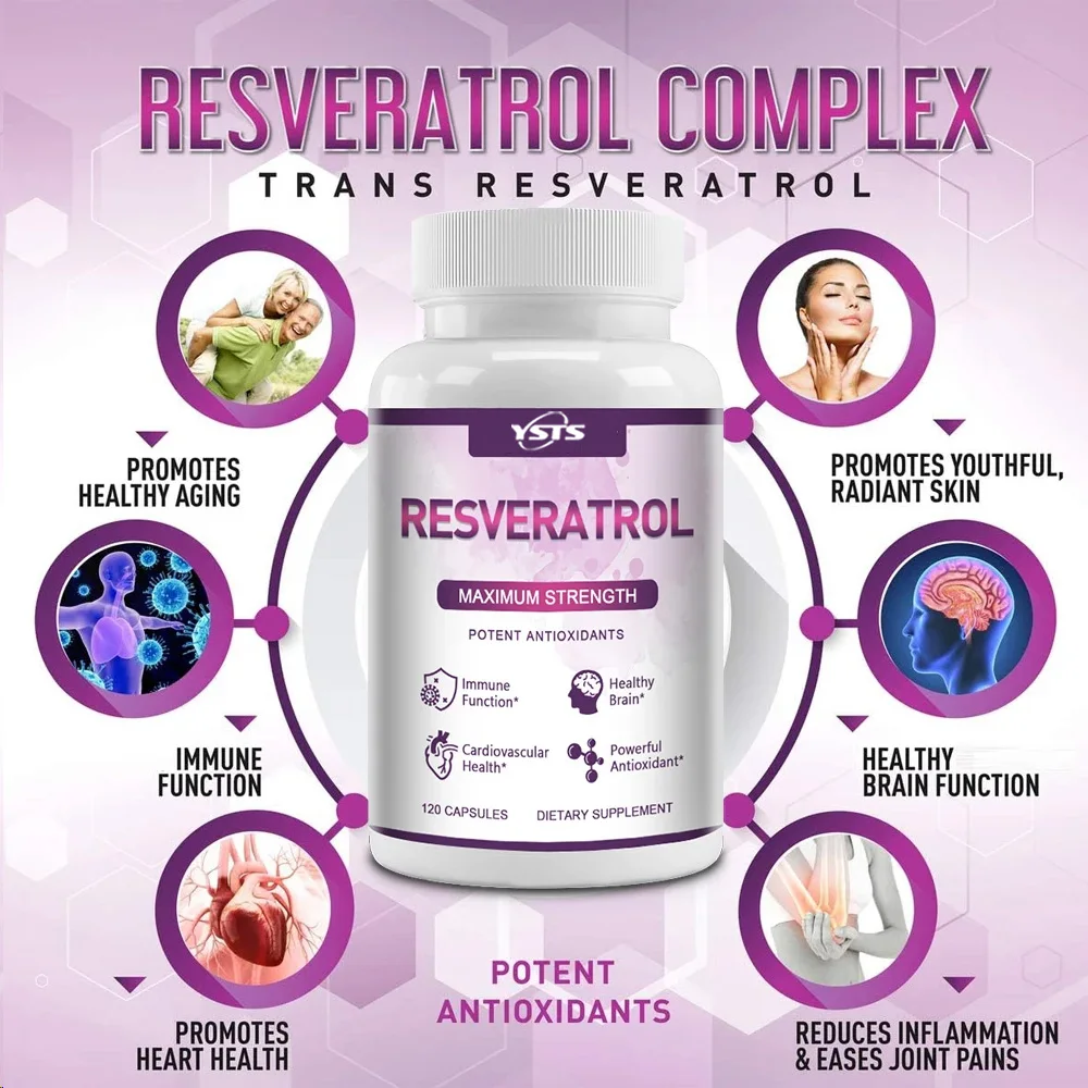 Resveratrol Capsules - Support - Resveratrol Capsule Anti Aging incelemesi ve fiyatı
