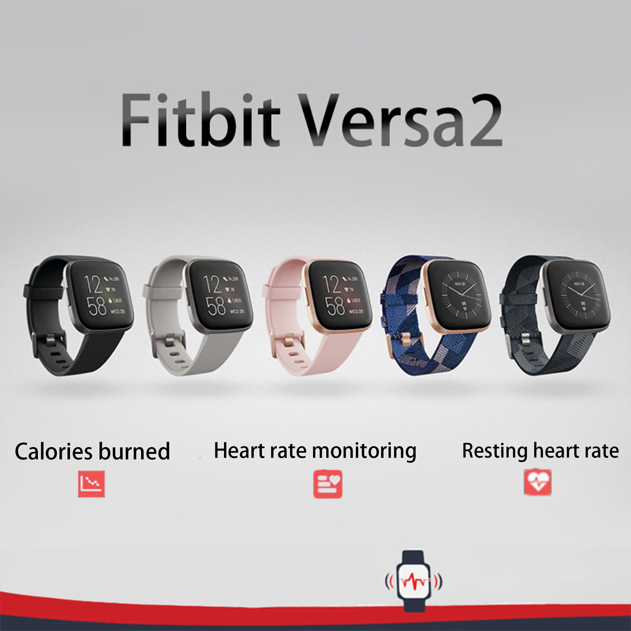 Fitbit Versa 2 Health and Fitn - Nutrition Gym incelemesi ve fiyatı