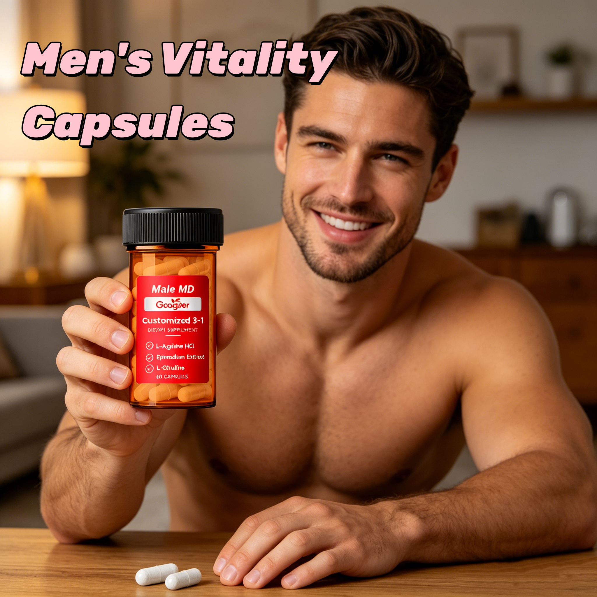 GOOGEER Men's Health Capsules  - Nutrition For Health Fitness & Sport Melvin Williams incelemesi ve fiyatı