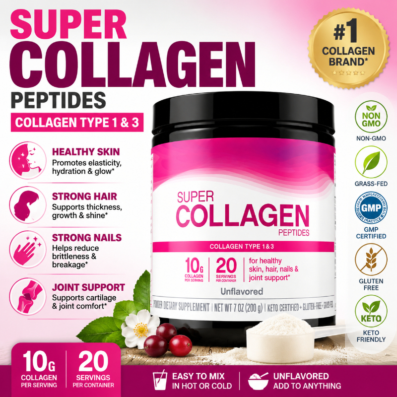 Unflavored Collagen Peptides P - Collagen Peptide Powder incelemesi ve fiyatı