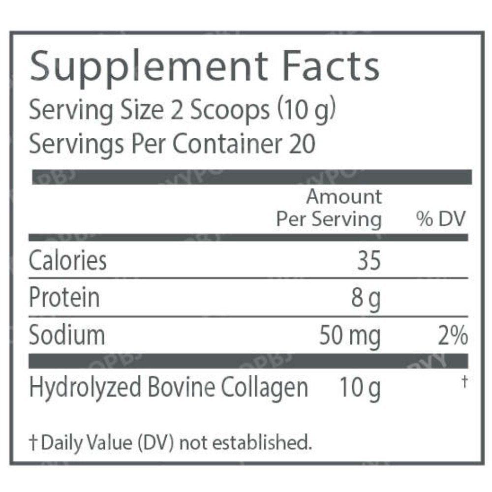 Unflavored Collagen Peptides P - Collagen Peptide Powder incelemesi ve fiyatı