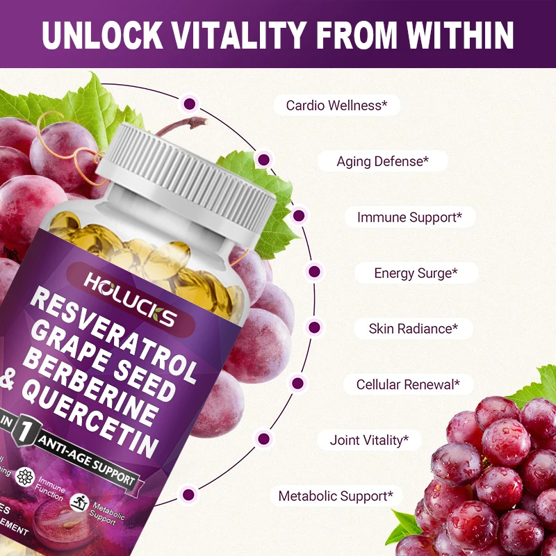 Buy 1 Get 1 Free! Resveratrol  - Resveratrol Capsule Anti Aging incelemesi ve fiyatı