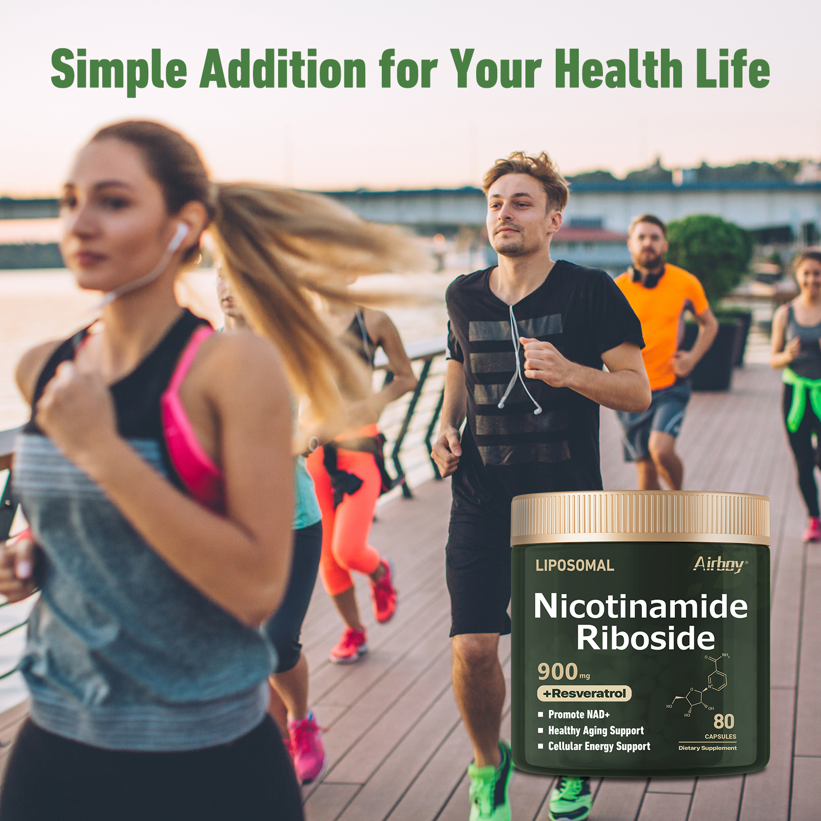 NAD+Supplement - Liposomal Nic - Resveratrol Capsule Anti Aging incelemesi ve fiyatı