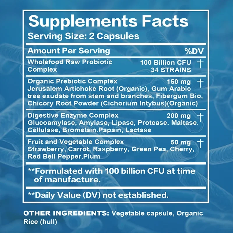 Probiotics 100 Billion CFU - G - Probiotic 60 Billion incelemesi ve fiyatı