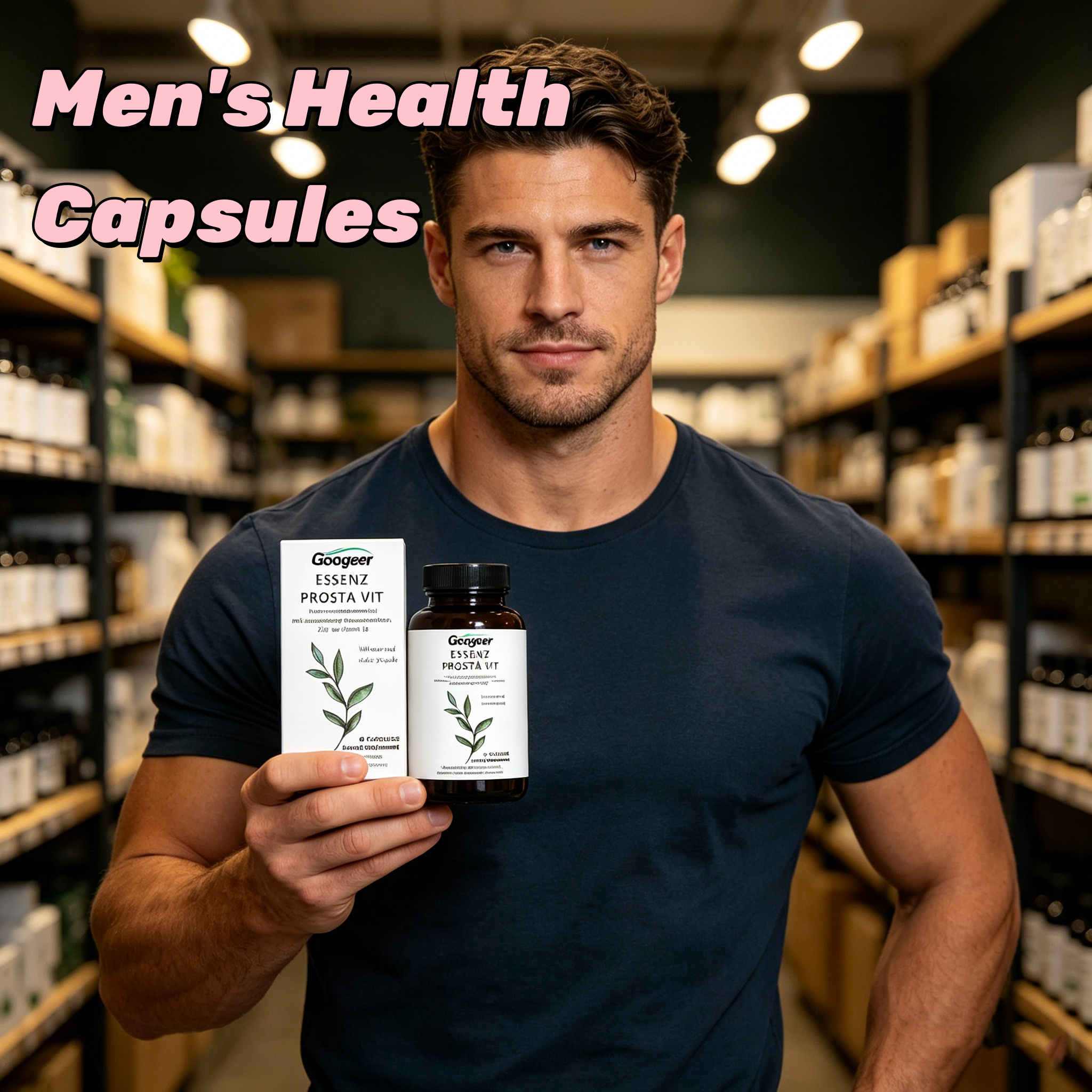 GOOGEER Men's Health Capsules  - Nutrition For Health Fitness & Sport Melvin Williams incelemesi ve fiyatı