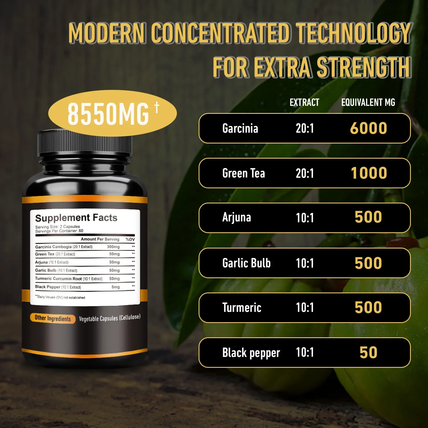 Garcinia Cambogia - Fat Burner - Garcinia Cambogia Extract incelemesi ve fiyatı