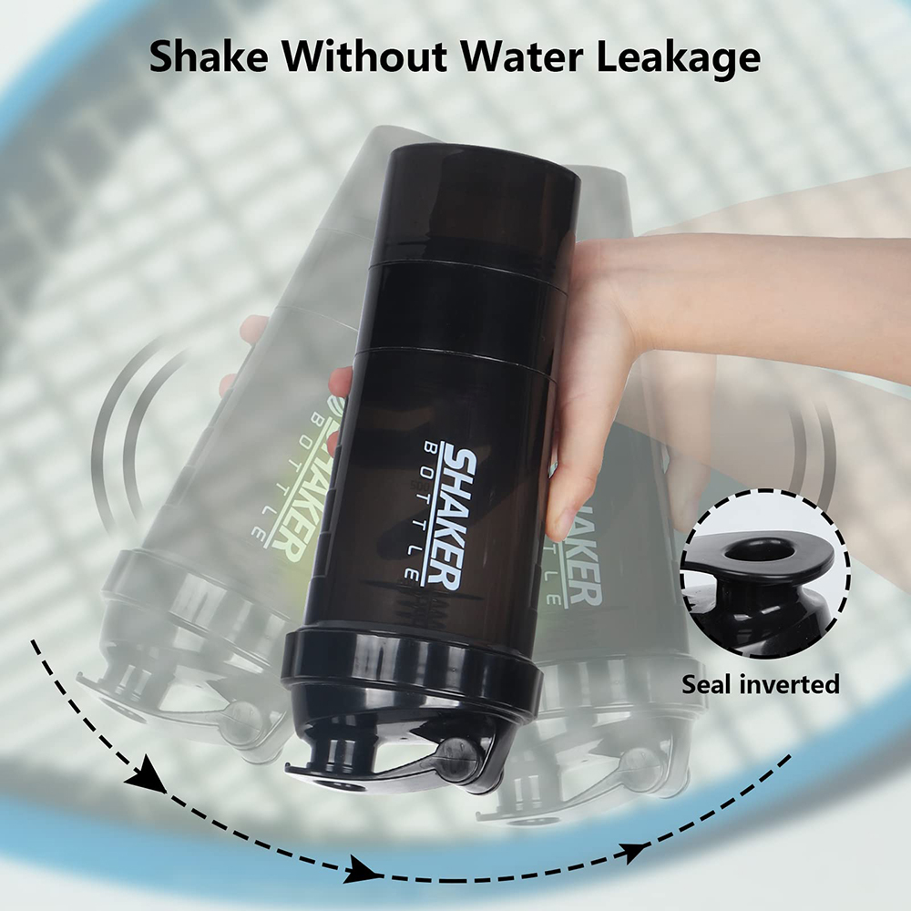 3 Layers Shaker Protein Bottle - Whey Protein Isolate incelemesi ve fiyatı
