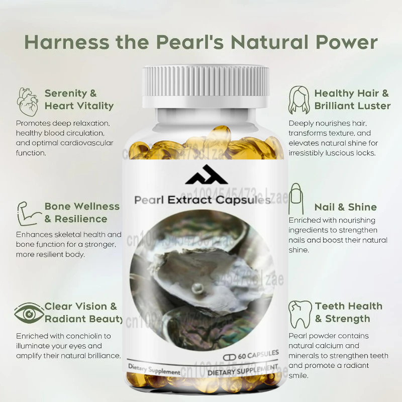 Organic Pearl Powder Capsules  - Collagen Peptide Powder incelemesi ve fiyatı
