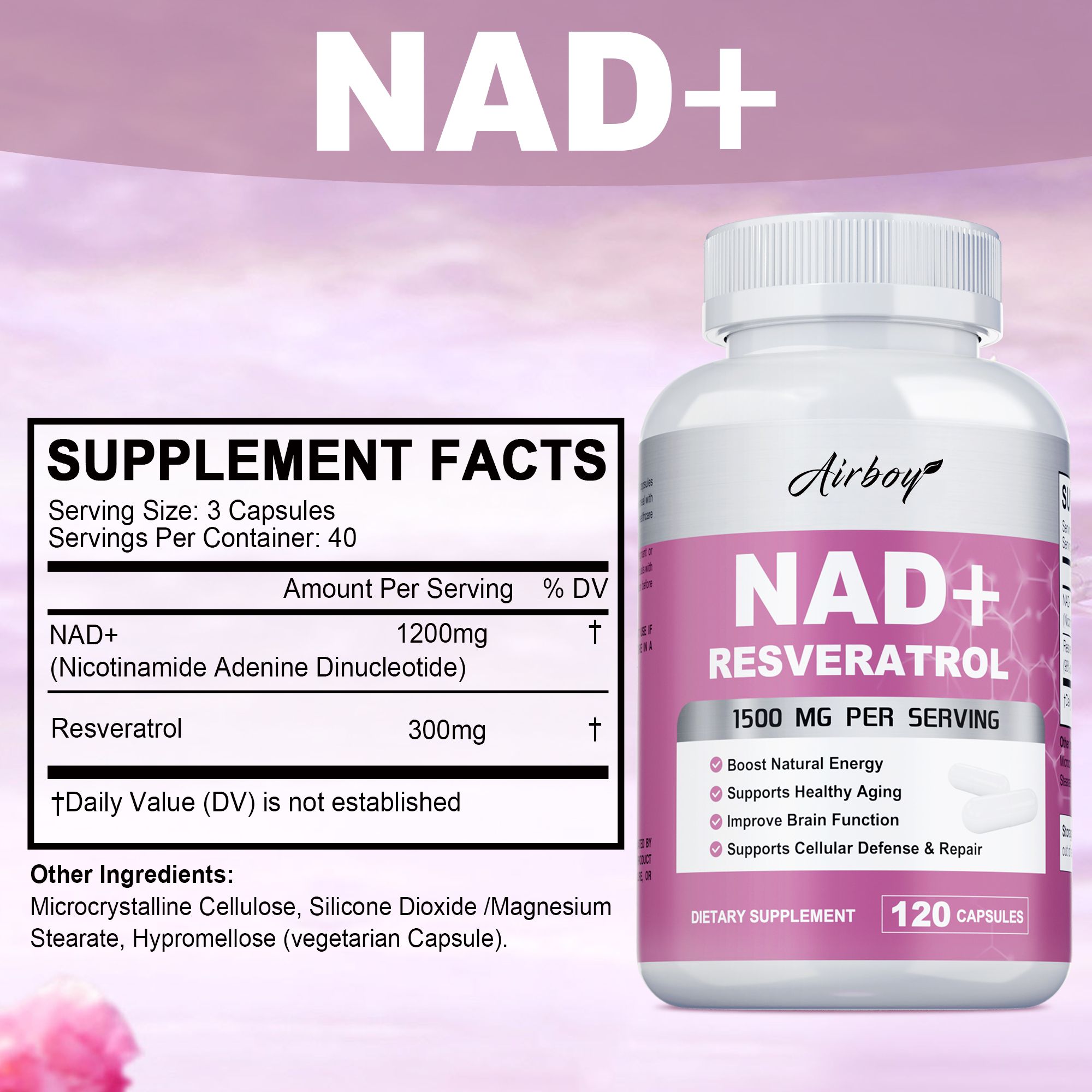 AD + Resveratrol Supplement -  - Resveratrol Capsule Anti Aging incelemesi ve fiyatı