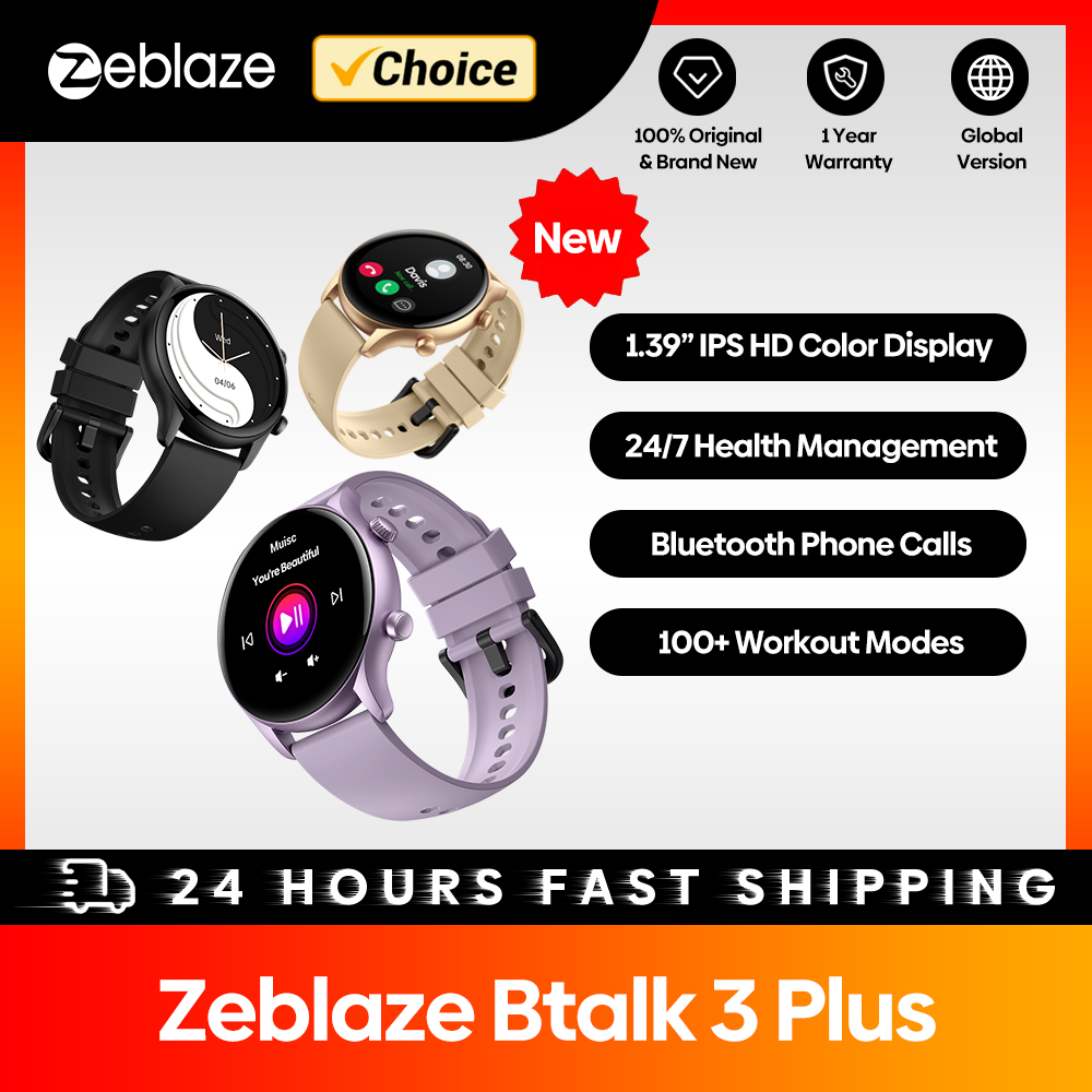 New Zeblaze Btalk 3 Plus Voice - Nutrition Gym incelemesi ve fiyatı