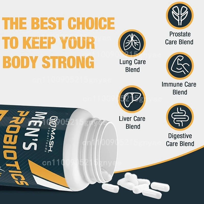 60 Capsules Male Probiotics 50 - Probiotic 60 Billion incelemesi ve fiyatı