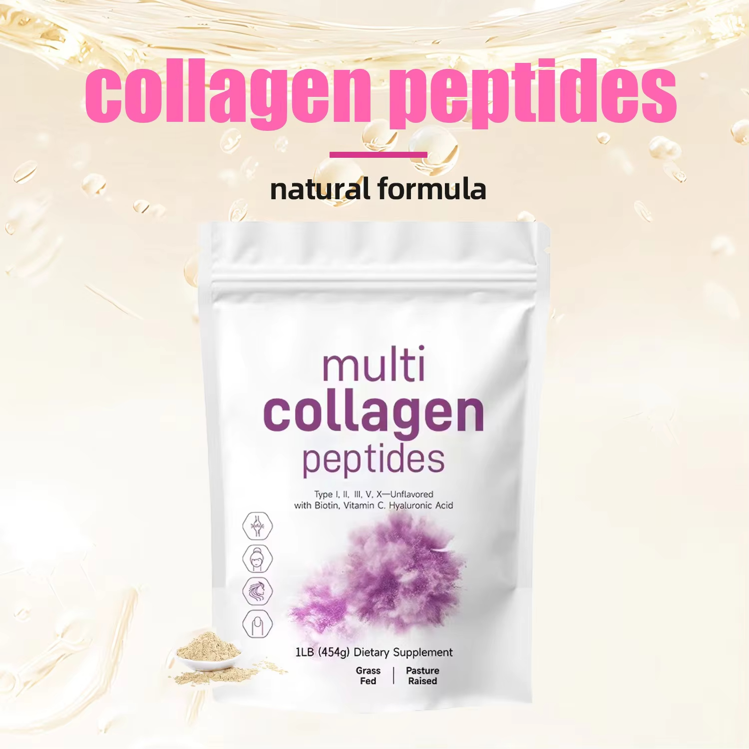 454G Multi Collagen Peptides P - Collagen Peptide Powder incelemesi ve fiyatı