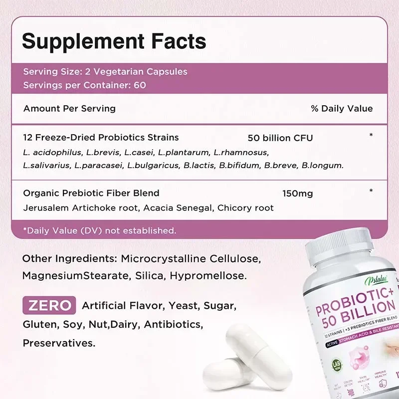 Probiotics 50 Billion - 12 Str - Probiotic 60 Billion incelemesi ve fiyatı